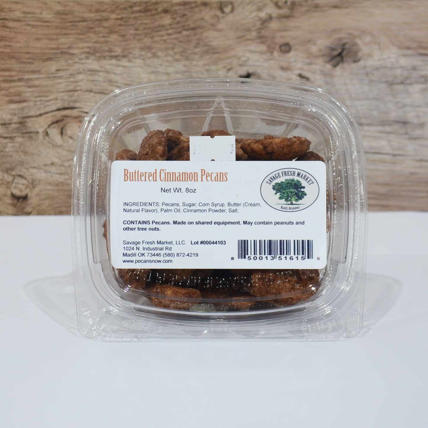 Buttered Cinnamon Pecans