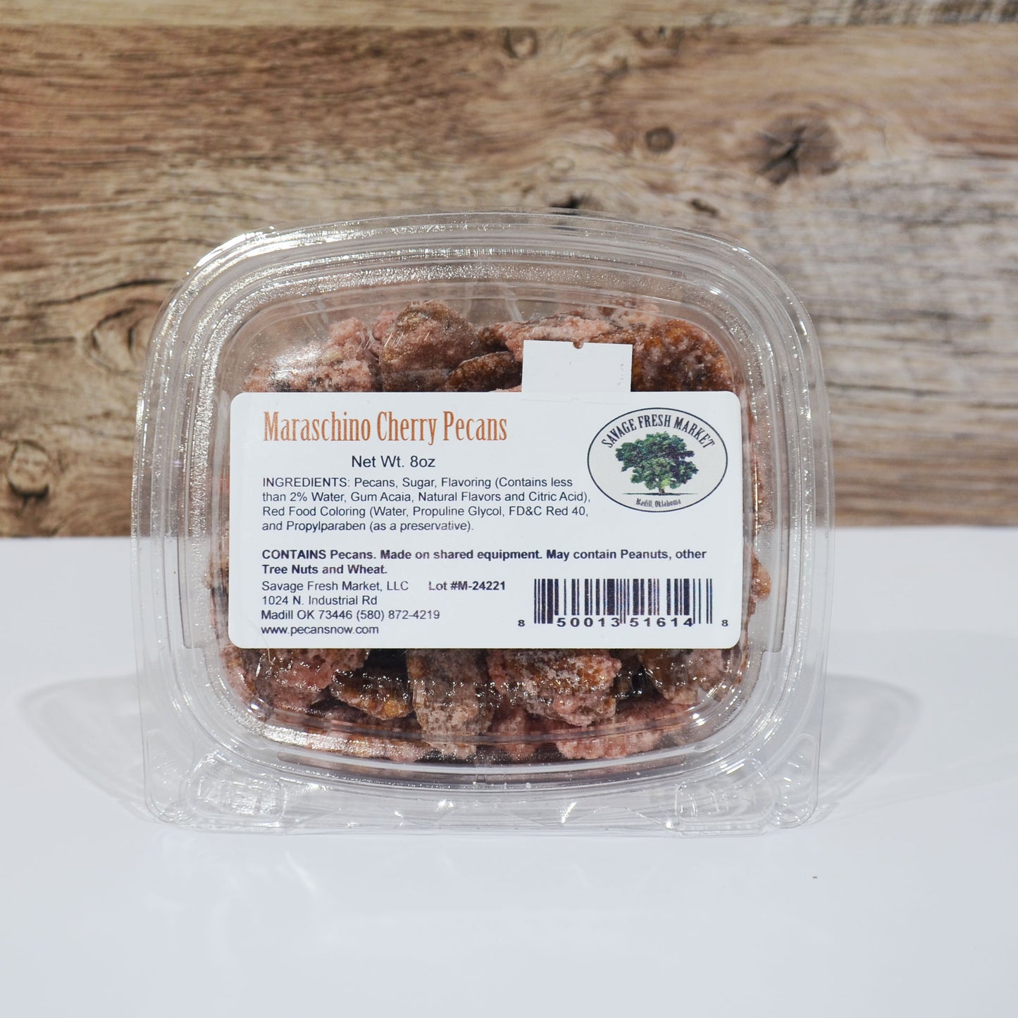 Maraschino Cherry Pecans