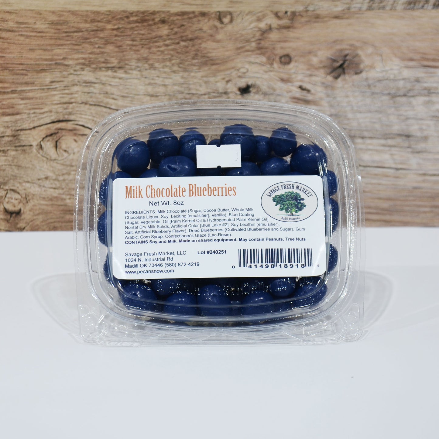 Milk Chocolate Blueberries