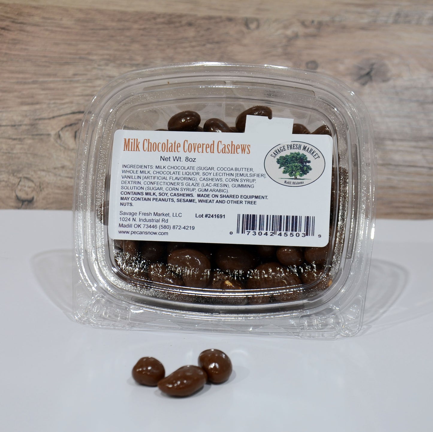 Milk Chocolate Covered Cashews