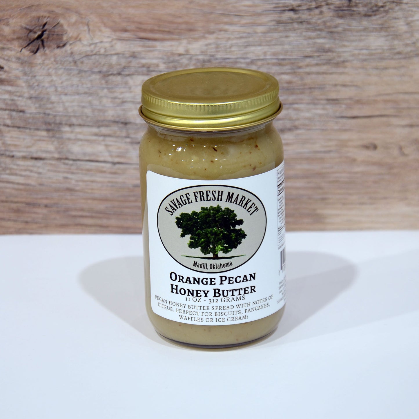 Orange Pecan Honey Butter