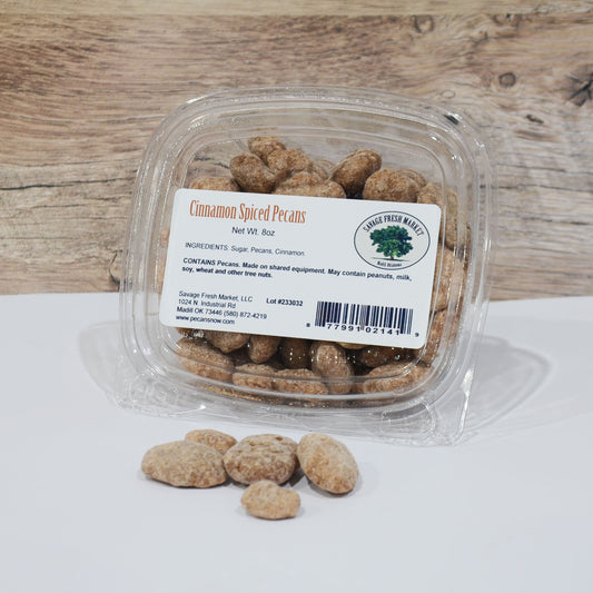 Cinnamon Spiced Pecans