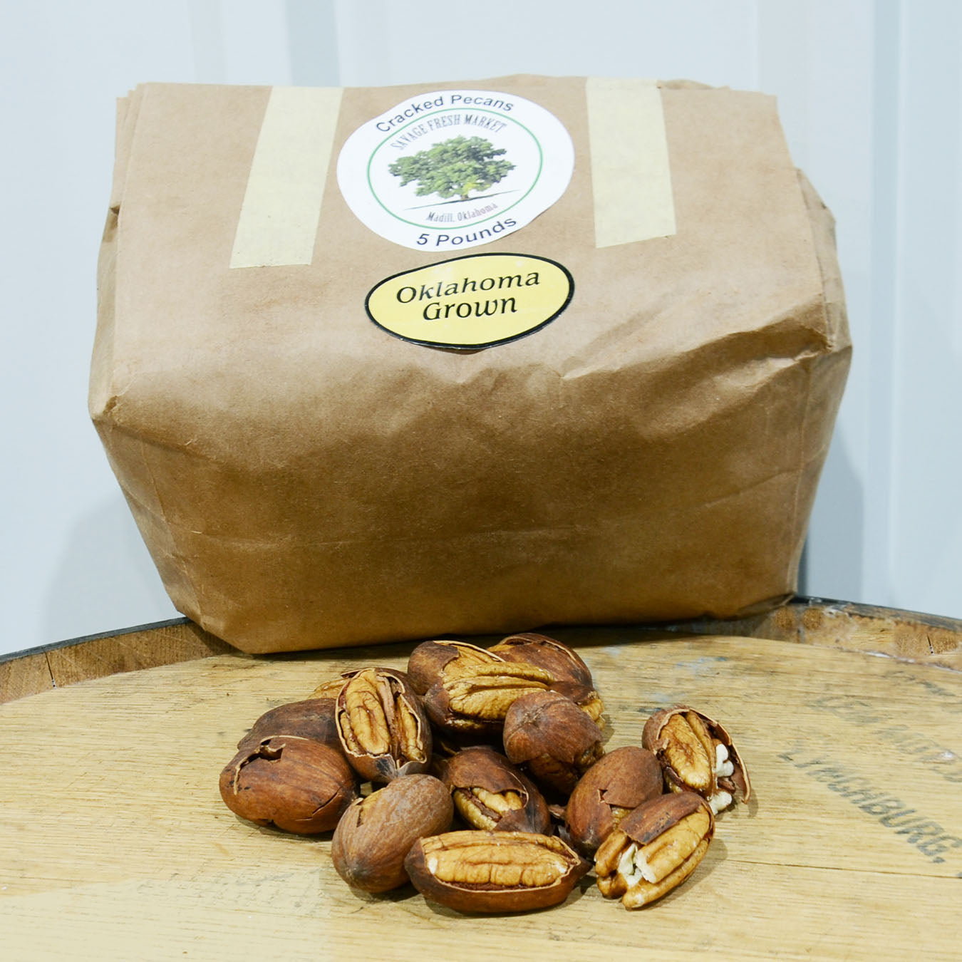 Cracked Pecans - 5 lbs