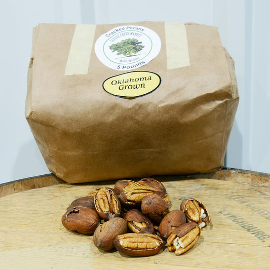 Cracked Pecans - 5 lbs