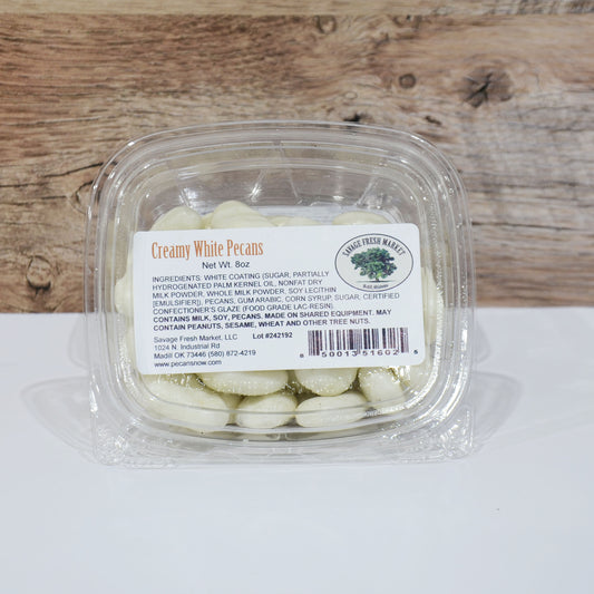Creamy White Pecans