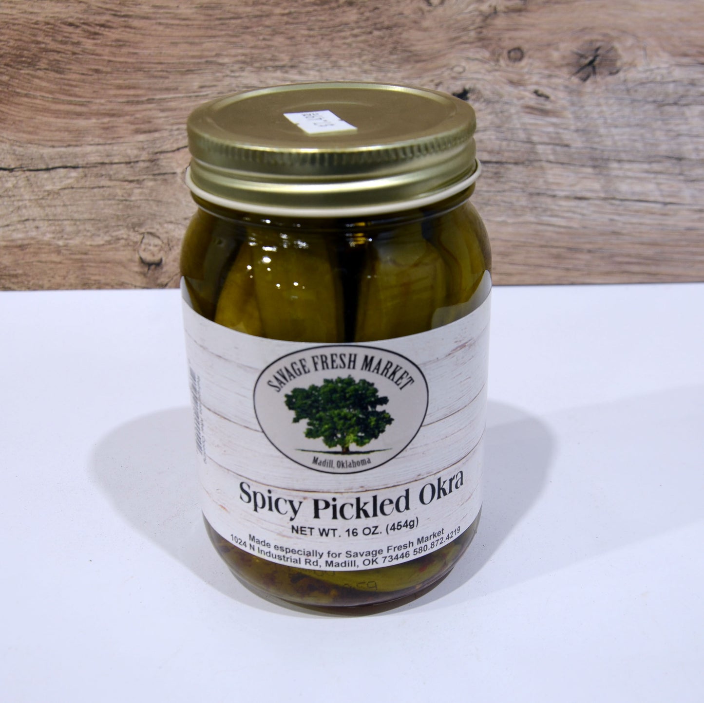 Spicy Pickled Okra