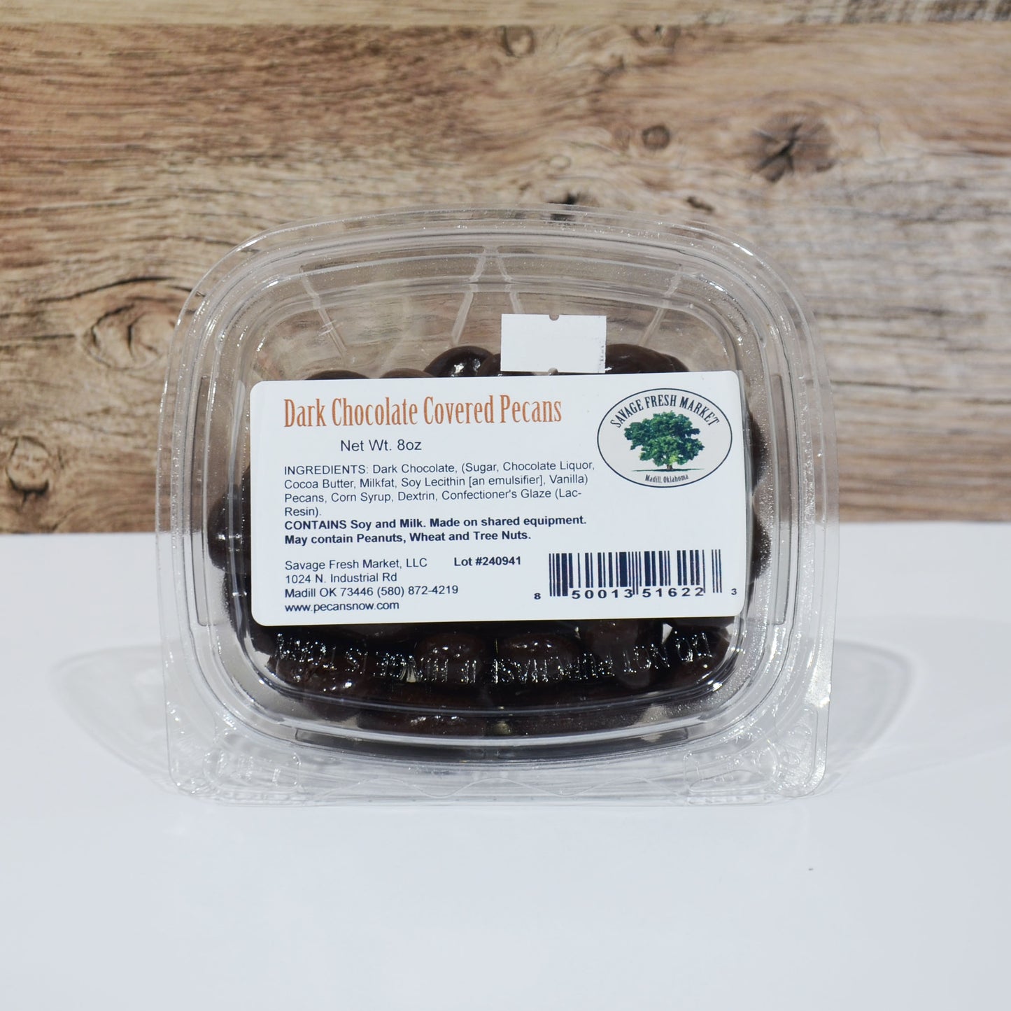 Dark Chocolate Covered Pecans
