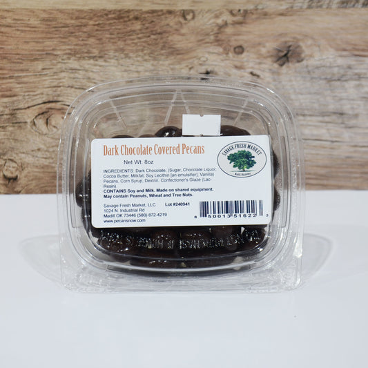 Dark Chocolate Covered Pecans