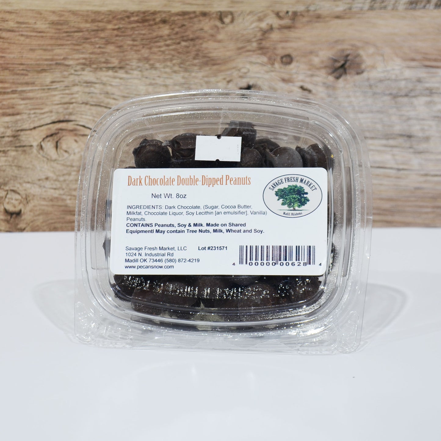 Dark Chocolate Double-Dipped Peanuts