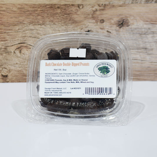 Dark Chocolate Double-Dipped Peanuts