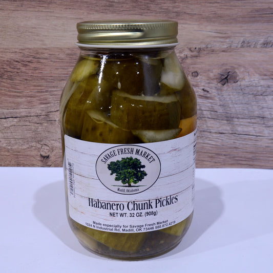 Habanero Chunk Pickles