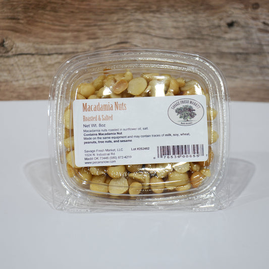 Macadamia Nuts Roasted & Salted