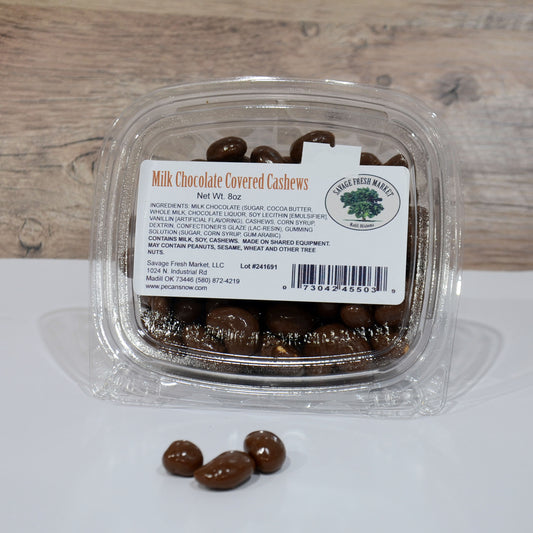 Milk Chocolate Covered Cashews