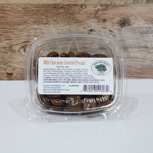 Milk Chocolate Covered Pecans
