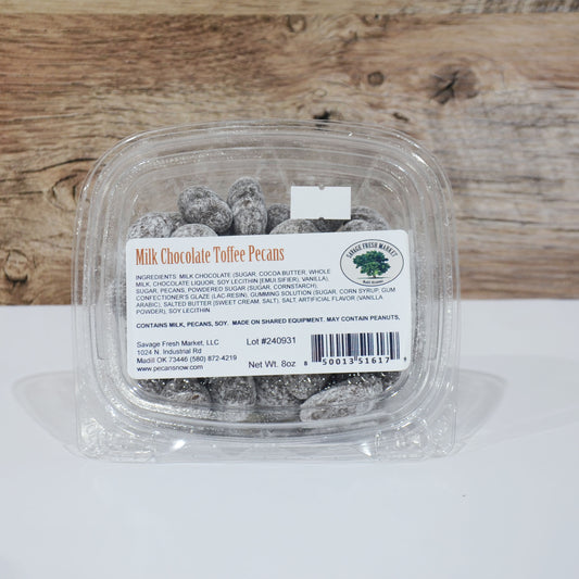 Milk Chocolate Toffee Pecans