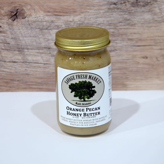 Orange Pecan Honey Butter