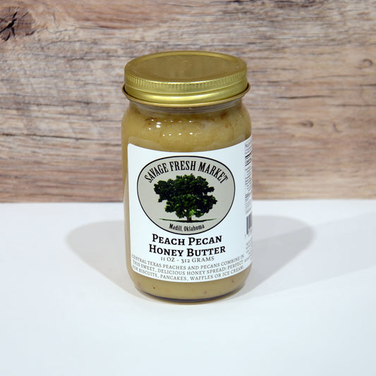 Peach Pecan Honey Butter
