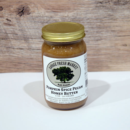 Pumpkin Spice Pecan Honey Butter