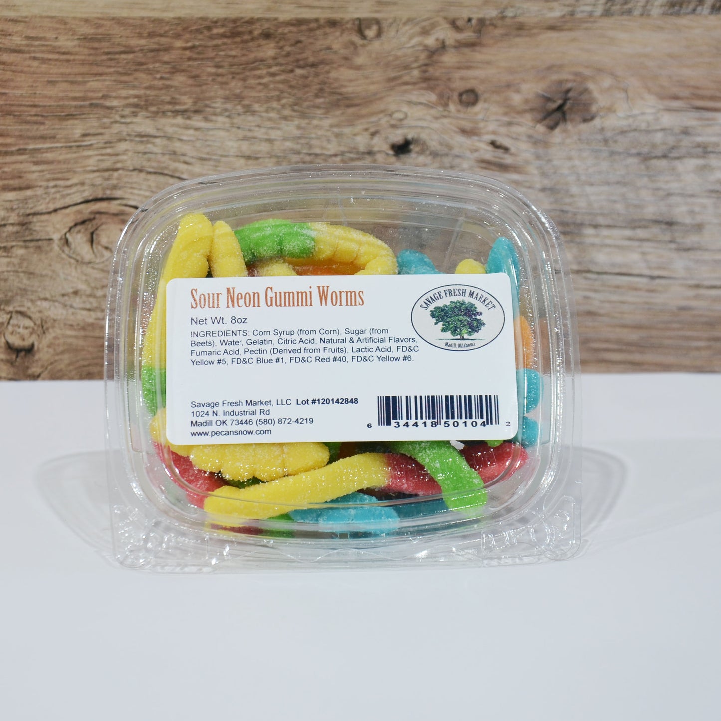 Sour Neon Gummi Worms