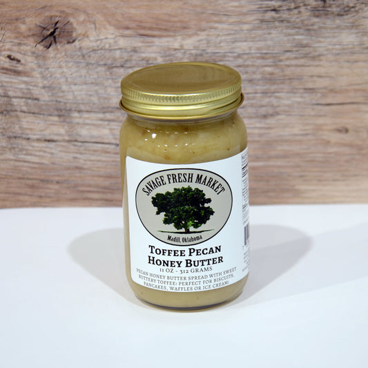 Toffee Pecan Honey Butter