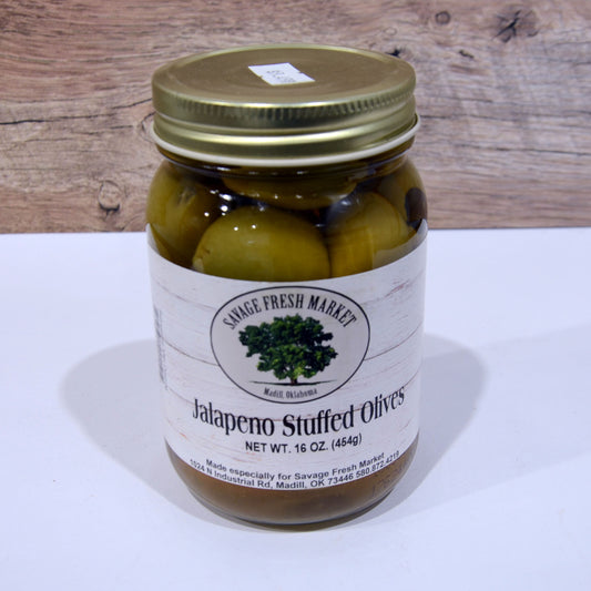 Jalapeno Stuffed Olives